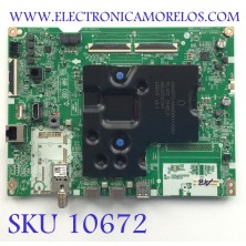 MAIN PARA SMART TV LG 4K / NUMERO DE PARTE EBT66956302 / EAX69762805 / 66956302 / 669762805 / 2CEBT000-01WP / RU23N1A0GN / DISPLAY HV650QUB-F7D / MODELO 65NANO75UQA.BUSFLKR